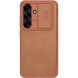 Чехол-книжка NILLKIN Qin Pro для Samsung Galaxy A56 (A566) - Brown (372145Z). Фото 5 из 12
