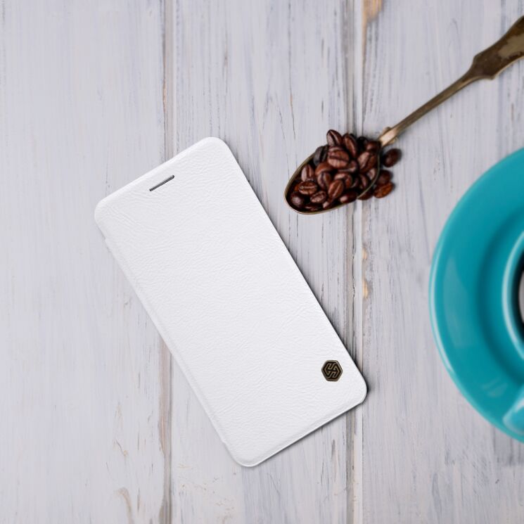 Чохол-книжка NILLKIN Qin Series для OnePlus 5 - White: фото 31 з 32