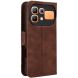 Чехол-книжка с карманами Deexe Wallet Stand для Infinix Note 60 / 60 Pro - Brown (409301Z). Фото 7 из 15