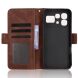 Чехол-книжка с карманами Deexe Wallet Stand для Infinix Note 60 / 60 Pro - Brown (409301Z). Фото 4 из 15