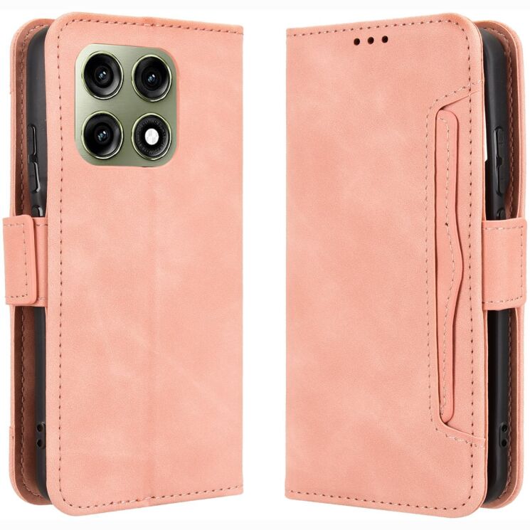 Чохол-книжка з кишеньками Deexe Wallet Stand для Motorola Edge 70 Pro - Pink (412003P) Чохол-книжка з кишеньками Deexe Wallet Stand для Motorola Edge 70 Pro - Pink: фото 1 з 15