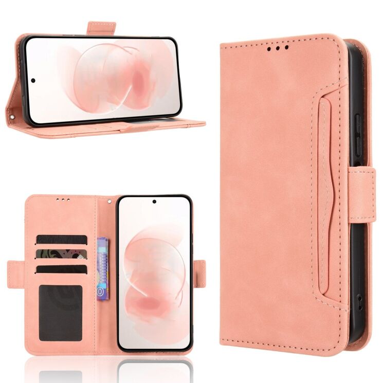 Чохол-книжка з кишеньками Deexe Wallet Stand для Xiaomi Redmi Note 17 Pro Plus - Pink (430602P) Чохол-книжка з кишеньками Deexe Wallet Stand для Xiaomi Redmi Note 17 Pro Plus - Pink: фото 8 з 8