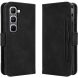 Чохол-книжка з кишеньками Deexe Wallet Stand для Infinix Hot 70 Pro - Black (331102B). Фото 1 з 15