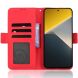 Чехол-книжка с кармашками Deexe Wallet Stand для Xiaomi Poco X8 - Red (219910R). Фото 5 из 15