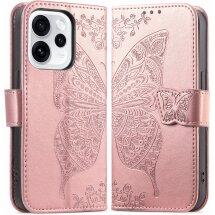 Чехол-книжка с рисунком UniCase Butterfly Pattern для OPPO Reno 15 F/FS - Rose Gold: фото 1 из 8