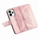 Чехол-книжка с рисунком UniCase Butterfly Pattern для OPPO Reno 15 F/FS - Rose Gold (405840RG). Фото 4 из 8