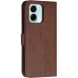 Чехол-книжка с застежкой UniCase Jet Cover для OPPO A6x / A6s / A6 - Brown (406532Z). Фото 5 из 10
