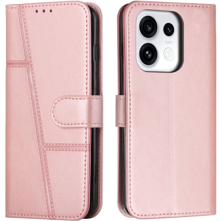 Чехол-книжка с застежкой UniCase Jet Cover для OPPO Reno 16 F/FS - Rose Gold (413404RG) Чехол-книжка с застежкой UniCase Jet Cover для OPPO Reno 16 F/FS - Rose Gold: фото 1 из 10