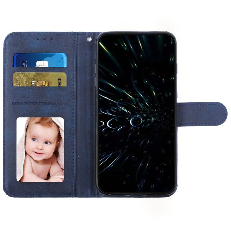 Чехол-книжка с застежкой UniCase Jet Cover для Samsung Galaxy A37 (A376) - Blue: фото 2 из 10