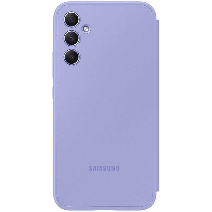 Чехол-книжка Smart View Wallet Case для Samsung Galaxy A34 (A346) EF-ZA346CVEGRU - Blueberry: фото 2 из 5