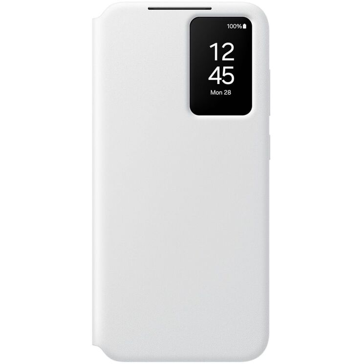 Чехол-книжка Smart View Wallet Case для Samsung Galaxy S24 FE (S721) EF-ZS721CWEGWW - White: фото 1 из 5