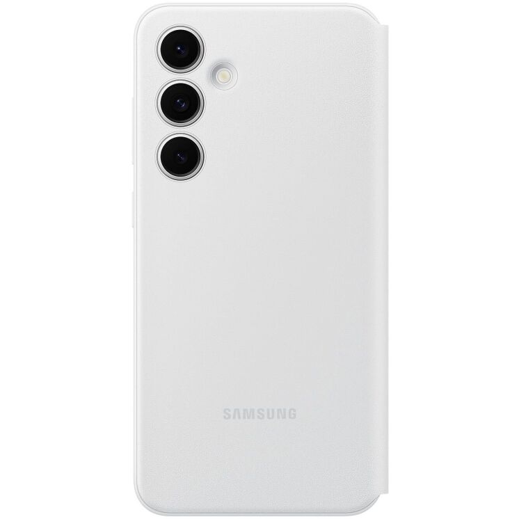 Чехол-книжка Smart View Wallet Case для Samsung Galaxy S24 FE (S721) EF-ZS721CWEGWW - White: фото 2 из 5