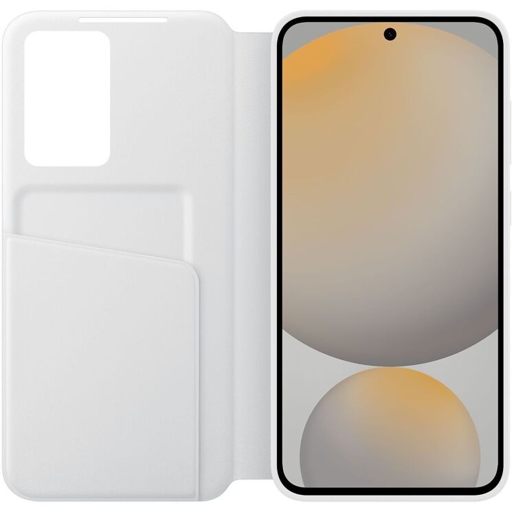 Чехол-книжка Smart View Wallet Case для Samsung Galaxy S24 FE (S721) EF-ZS721CWEGWW - White: фото 3 из 5