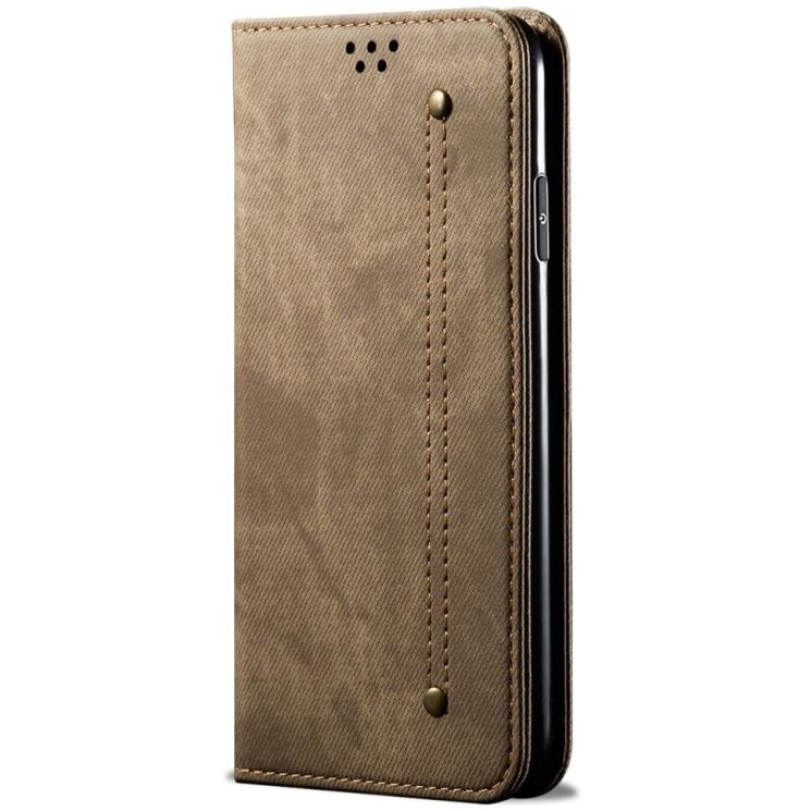 Чехол-книжка UniCase Jeans Wallet для Google Pixel 7a - Khaki: фото 5 из 6