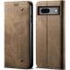 Чехол-книжка UniCase Jeans Wallet для Google Pixel 7a - Khaki (322040K). Фото 1 из 6