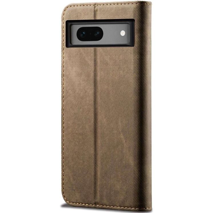 Чехол-книжка UniCase Jeans Wallet для Google Pixel 7a - Khaki: фото 6 из 6