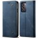 Чохол-книжка UniCase Jeans Wallet для OPPO Reno 12 - Blue (356815L). Фото 1 з 6