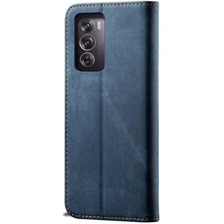Чохол-книжка UniCase Jeans Wallet для OPPO Reno 12 - Blue: фото 6 з 6