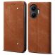Чехол-книжка UniCase Jeans Wallet для Xiaomi Poco F7 - Coffee (381123C). Фото 1 из 7