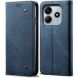 Чехол-книжка UniCase Jeans Wallet для Xiaomi Redmi Note 14 5G - Blue (373301L). Фото 1 из 9