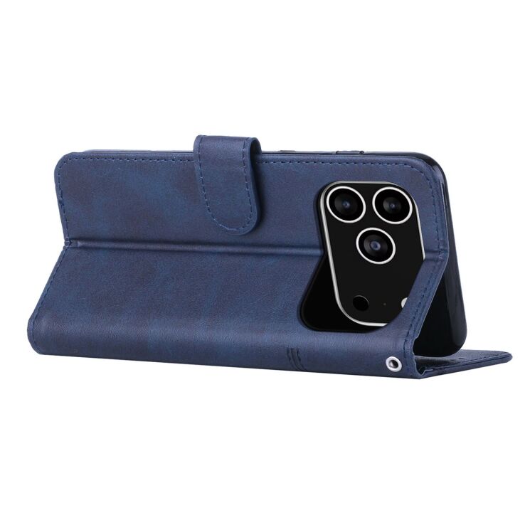 Чохол-книжка UniCase Jet Cover для Apple iPhone 17 Pro - Blue: фото 3 з 11