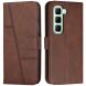 Чохол-книжка UniCase Jet Cover для Infinix Hot 50 - Brown (365901Z). Фото 1 з 10