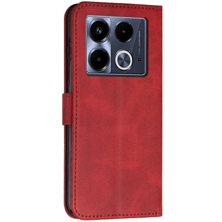 Чехол-книжка UniCase Jet Cover для Infinix Note 40 - Red: фото 5 из 11