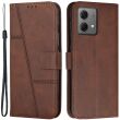 Чохол-книжка UniCase Jet Cover для Motorola Moto G84 - Brown (339141Z)