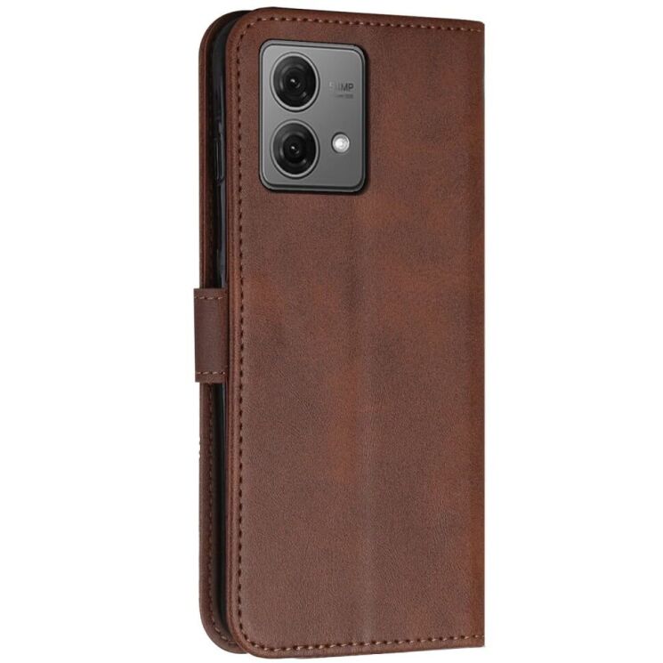 Чохол-книжка UniCase Jet Cover для Motorola Moto G84 - Brown: фото 5 з 10
