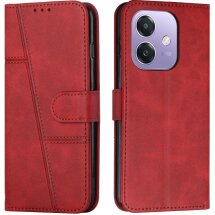 Чехол-книжка UniCase Jet Cover для OPPO A3x / A3 / A40m - Red: фото 1 из 10