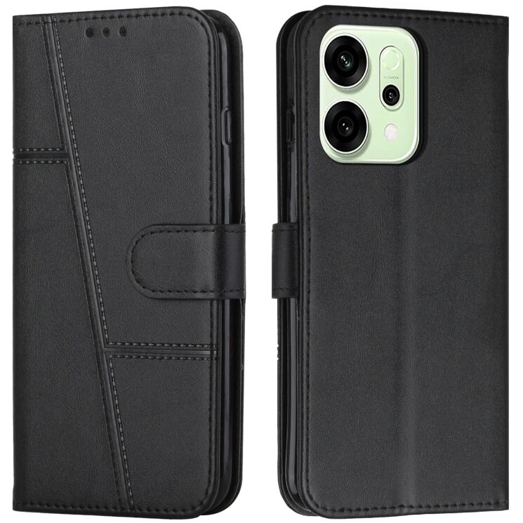 Чохол-книжка UniCase Jet Cover для OPPO Reno 14 F/FS - Black: фото 1 з 10