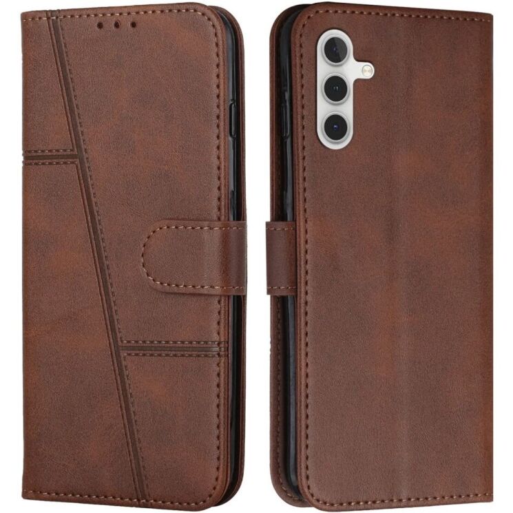 Чехол-книжка UniCase Jet Cover для Samsung Galaxy A16 (A165) - Brown: фото 1 из 11