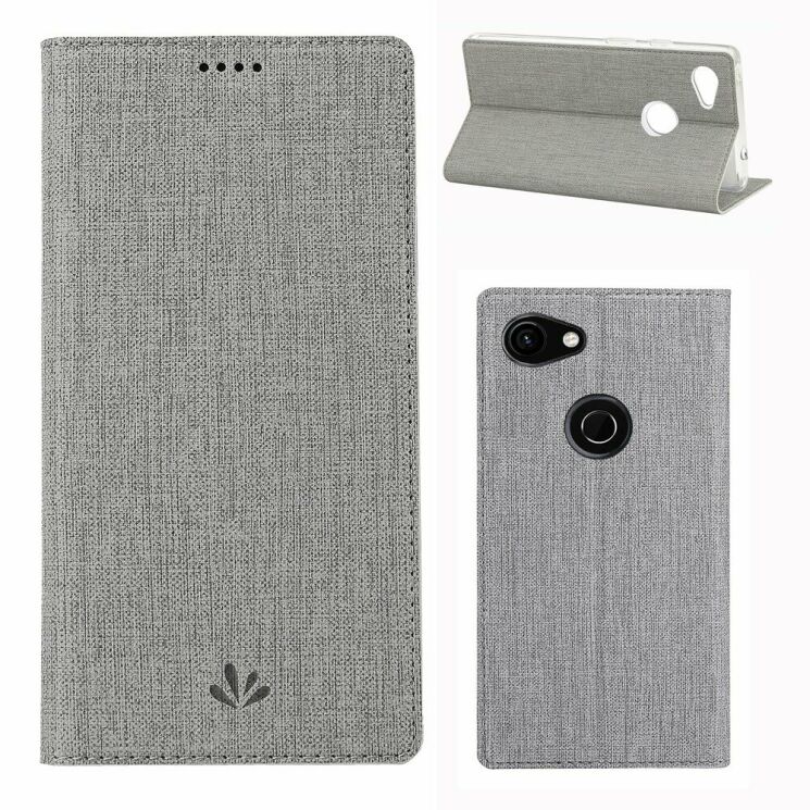 Чехол-книжка VILI DMX Style для Google Pixel 3a XL - Grey: фото 1 из 18