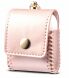 Чехол PEELCAS Leather Protective Case для Apple AirPods 1 / 2 / AirPods - Pink (247311P). Фото 1 из 8