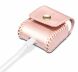 Чехол PEELCAS Leather Protective Case для Apple AirPods 1 / 2 / AirPods - Pink (247311P). Фото 4 из 8