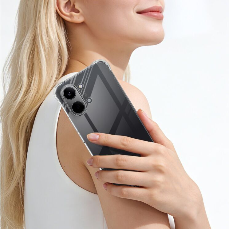 Чохол з посиленими кутами IMAK Airbag MAX Case для Xiaomi Poco X8 Pro Max - Transparent (408902T) Чохол з посиленими кутами IMAK Airbag MAX Case для Xiaomi Poco X8 Pro Max - Transparent: фото 5 з 9