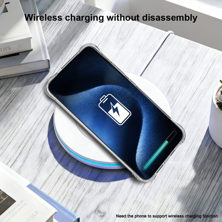 Чохол з посиленими кутами IMAK Airbag MAX Case для Xiaomi Poco X8 Pro Max - Transparent (408902T) Чохол з посиленими кутами IMAK Airbag MAX Case для Xiaomi Poco X8 Pro Max - Transparent: фото 8 з 9