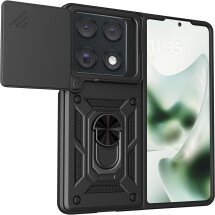 Чехол с защитой камеры Deexe Armor Shield для Motorola Razr Fold - Black: фото 1 из 9