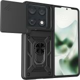 Чехол с защитой камеры Deexe Armor Shield для Motorola Razr Fold - Black: фото 1 из 9