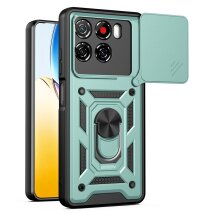 Чохол із захистом камери Deexe Armor Shield для ZTE Blade A56 - Green: фото 1 з 10