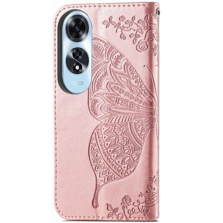 Чехол UniCase Butterfly Pattern для OPPO A60 - Rose Gold: фото 5 из 7