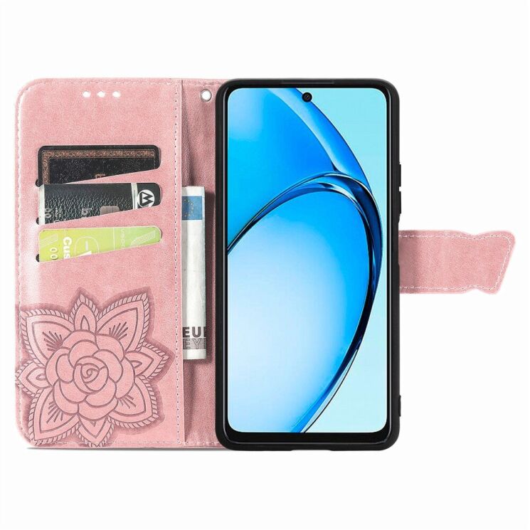 Чехол UniCase Butterfly Pattern для OPPO A60 - Rose Gold: фото 2 из 7