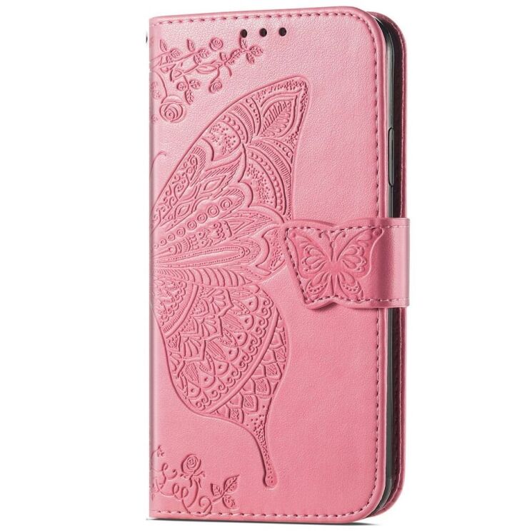Чехол UniCase Butterfly Pattern для Realme C63 / C61 / Note 60x - Pink: фото 5 из 9