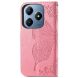 Чехол UniCase Butterfly Pattern для Realme C63 / C61 / Note 60x - Pink (359733P). Фото 6 из 9