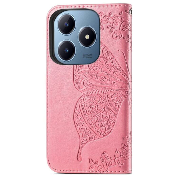 Чехол UniCase Butterfly Pattern для Realme C63 / C61 / Note 60x - Pink: фото 6 из 9