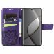 Чехол UniCase Butterfly Pattern для TECNO Spark 20 Pro+ - Dark Purple (351216DV). Фото 2 из 8