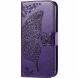 Чехол UniCase Butterfly Pattern для TECNO Spark 20 Pro+ - Dark Purple (351216DV). Фото 4 из 8