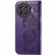 Чехол UniCase Butterfly Pattern для TECNO Spark 20 Pro+ - Dark Purple (351216DV). Фото 5 из 8
