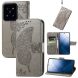 Чехол UniCase Butterfly Pattern для Xiaomi 14T Pro - Grey (365603H). Фото 4 из 10