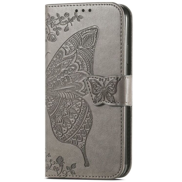 Чехол UniCase Butterfly Pattern для Xiaomi 14T Pro - Grey: фото 5 из 10
